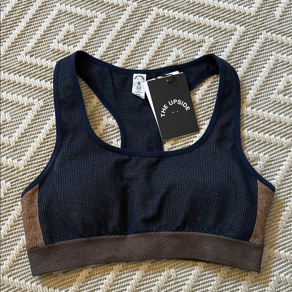The Upside Other - The Upside Soft Seamless Anna Bra in Navy *NWT